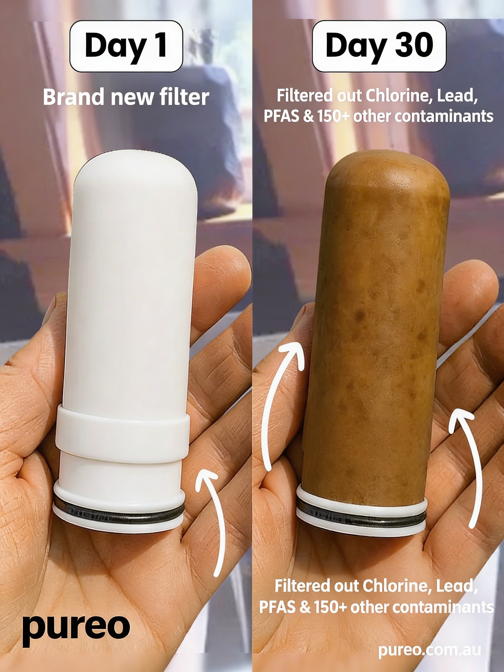 Pureo Tap Filter Starter Kit