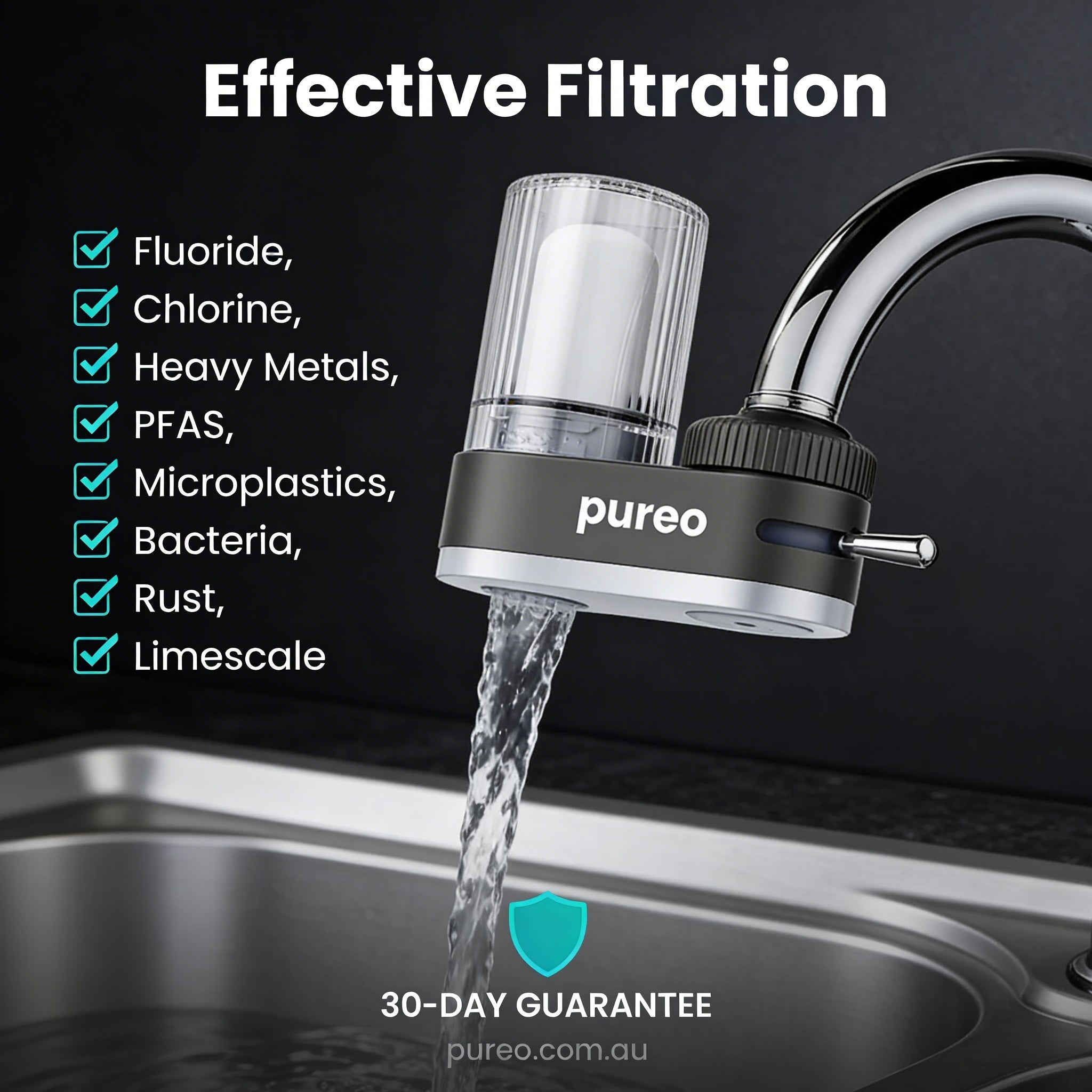 Pureo Tap Filter Starter Kit
